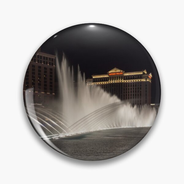Item preview, Midnight Fountain Dance - Bellagio and Caesars Palace Las Vegas Nevada designed and sold by Georgia Mizuleva.