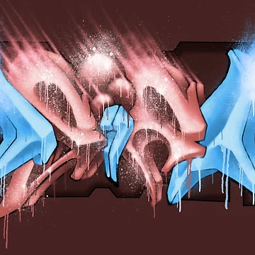 Artwork thumbnail, Blue Raspberry by kerotattoo
