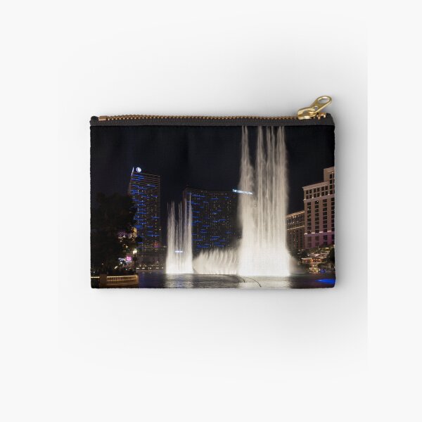 Item preview, Cosmopolitan Behind a Water Curtain - Bellagio Fountains Las Vegas Nevada designed and sold by Georgia Mizuleva.