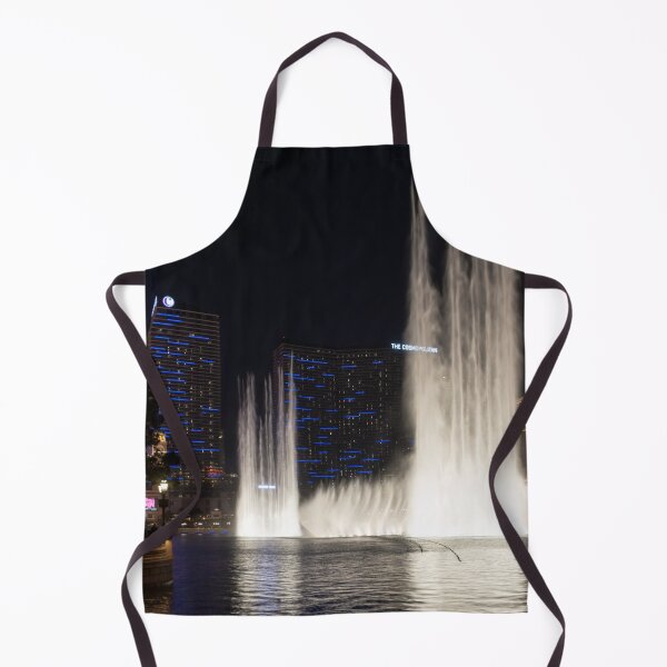 Item preview, Cosmopolitan Behind a Water Curtain - Bellagio Fountains Las Vegas Nevada designed and sold by Georgia Mizuleva.
