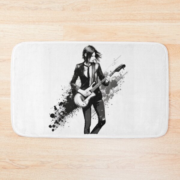 Item preview, The androgynous guitarist designed and sold by Nickyvb.