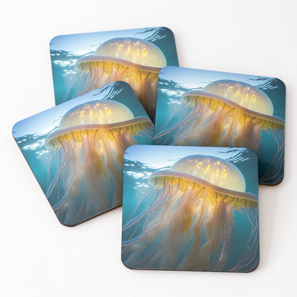 Item preview, neon jellyfish designed and sold by SuperSousou.