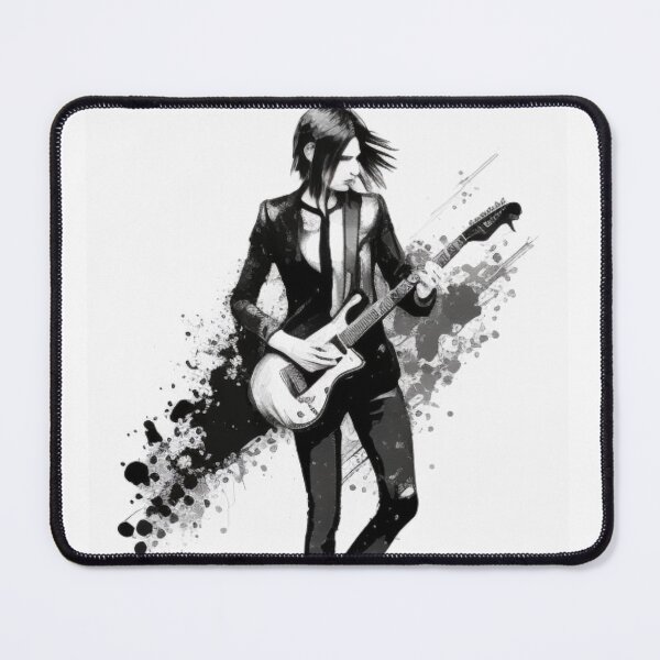 Item preview, The androgynous guitarist designed and sold by Nickyvb.