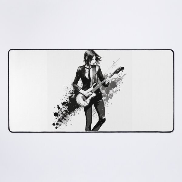 Item preview, The androgynous guitarist designed and sold by Nickyvb.