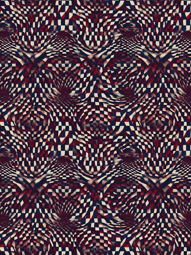 Thumbnail 5 of 5, iPhone Case, Optical illusions pattern designed and sold by PatternSummit.
