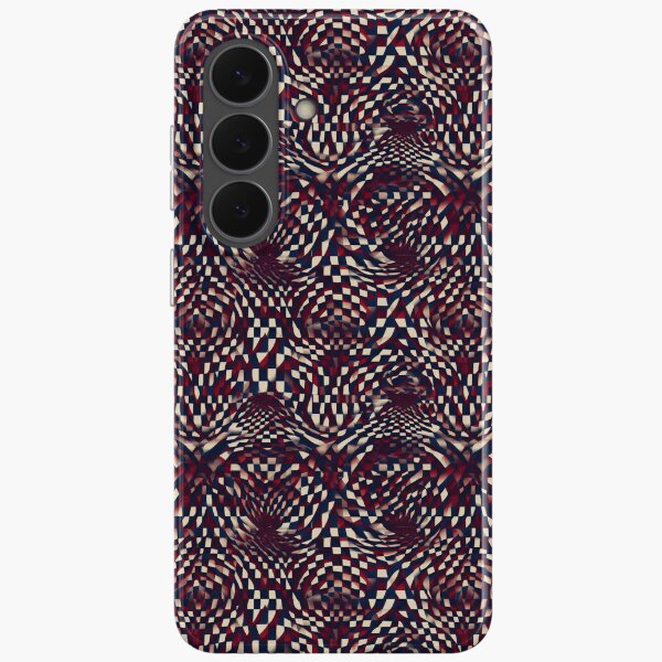 Optical illusions pattern Samsung Galaxy Soft Case