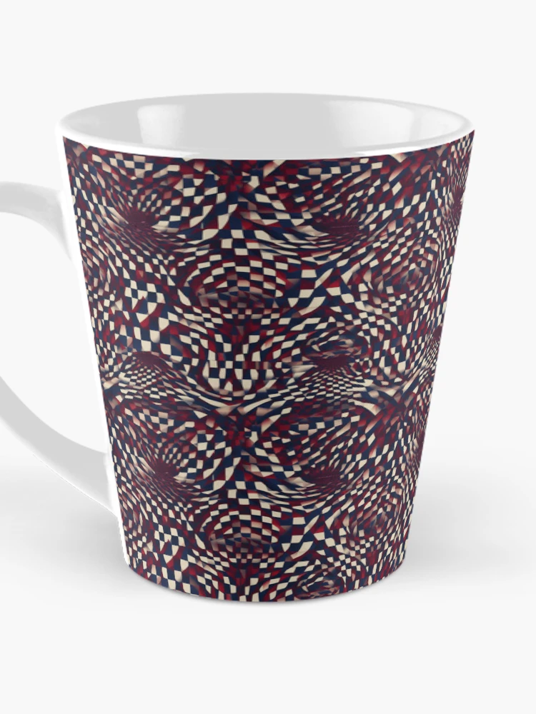 Thumbnail 3 of 4, Coffee Mug, Optical illusions pattern designed and sold by PatternSummit.