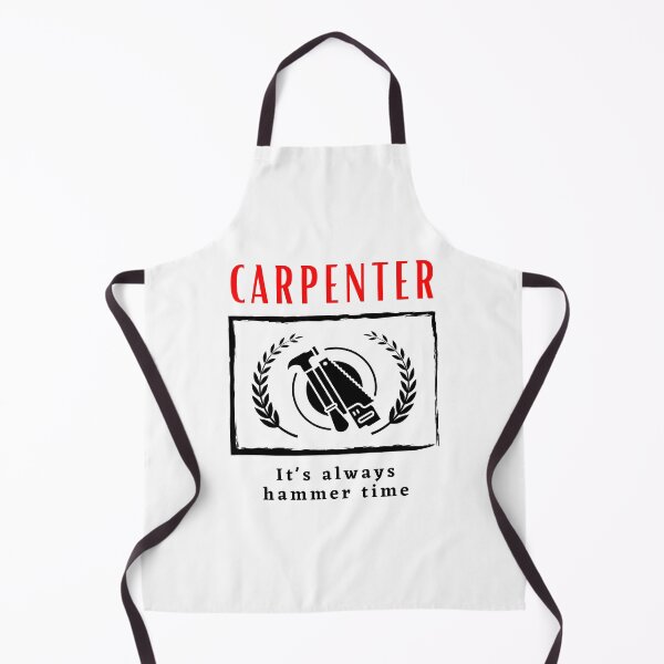 Item preview, Carpenter It's Always Hammer Time funny motivational design designed and sold by DigitalMagShop.