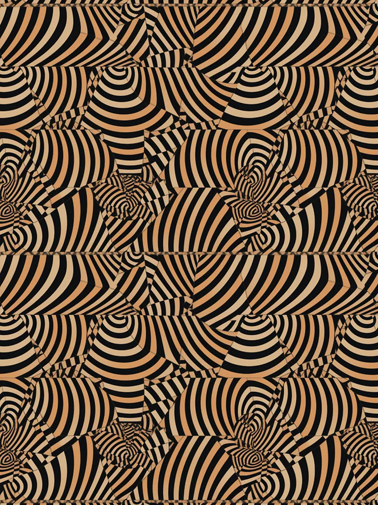 Thumbnail 4 of 4, Samsung Galaxy Phone Case, Optical illusions pattern designed and sold by PatternSummit.