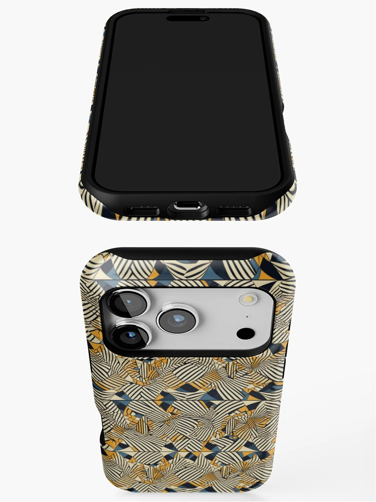 Thumbnail 3 of 4, iPhone Case, Optical illusions pattern designed and sold by PatternSummit.
