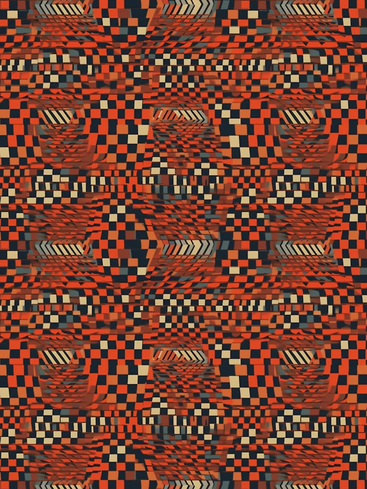 Thumbnail 4 of 4, Samsung Galaxy Phone Case, Optical illusions pattern designed and sold by PatternSummit.
