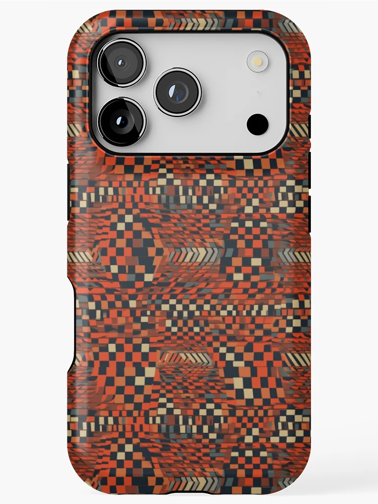 Thumbnail 1 of 4, iPhone Case, Optical illusions pattern designed and sold by PatternSummit.