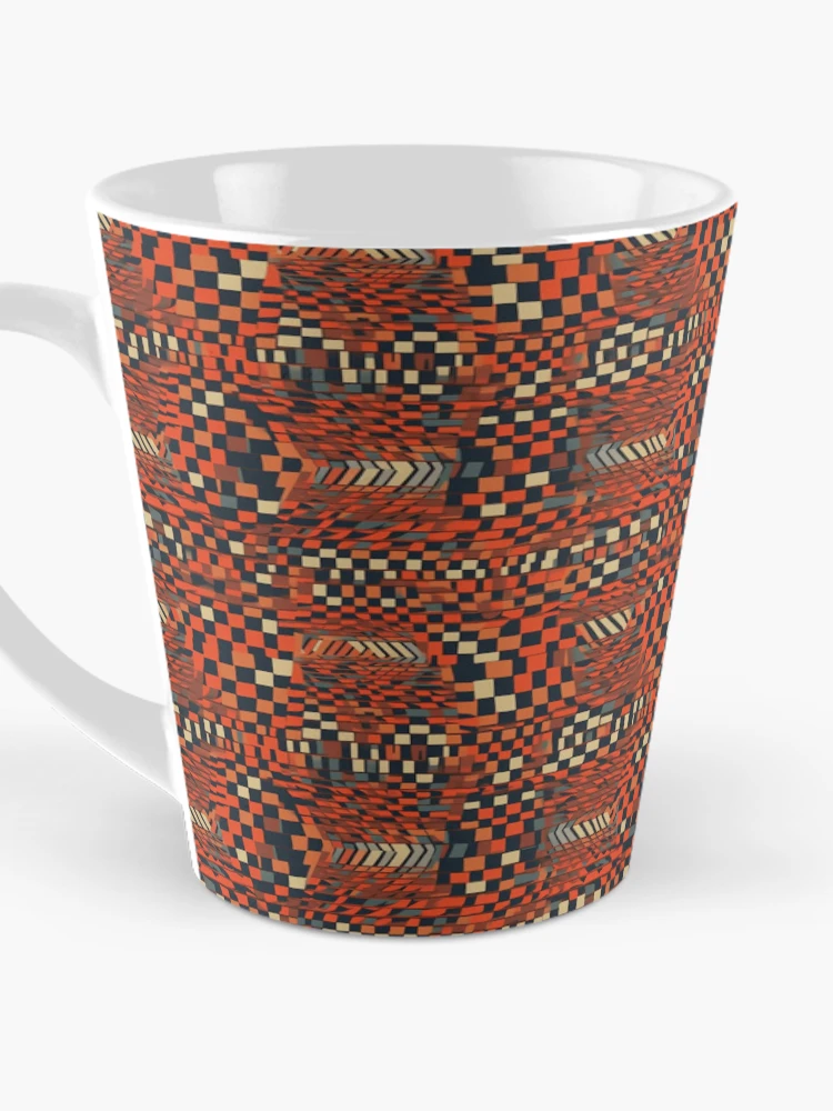 Thumbnail 3 of 4, Coffee Mug, Optical illusions pattern designed and sold by PatternSummit.
