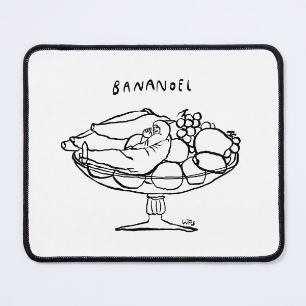 Item preview, Taskmaster's Bananoel outline designed and sold by WhenPigsSwim.