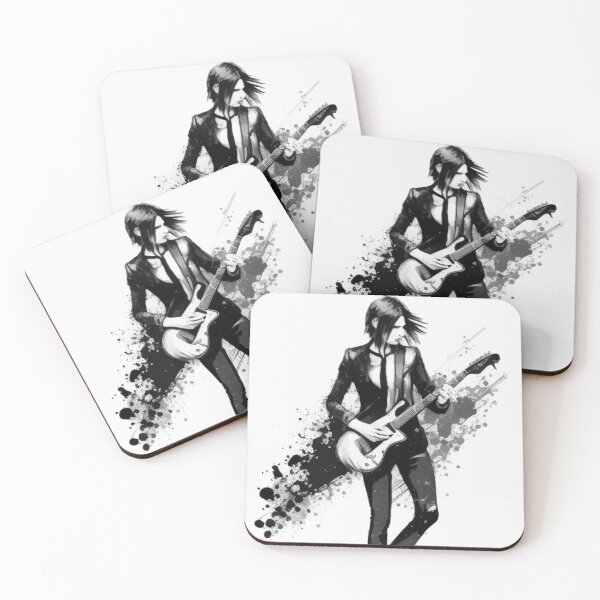 Item preview, The androgynous guitarist designed and sold by Nickyvb.