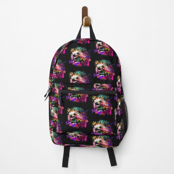 Item preview, FUNNY HEDGEHOG WITH SMILING STREET ART GRAFFITI designed and sold by CRAZY&ART.