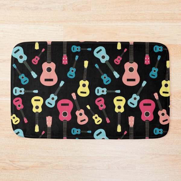 Item preview, colorful ukulele pattern designed and sold by piesdesignart.
