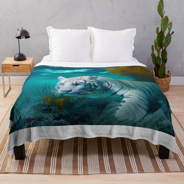 Item preview, swimming tiger designed and sold by SuperSousou.