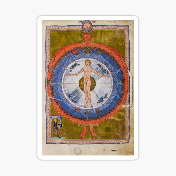 Vista previa del artículo con la obra «CREACIÓN por Hildegard von Bingen», diseñado y vendido por Pandora's  Box.