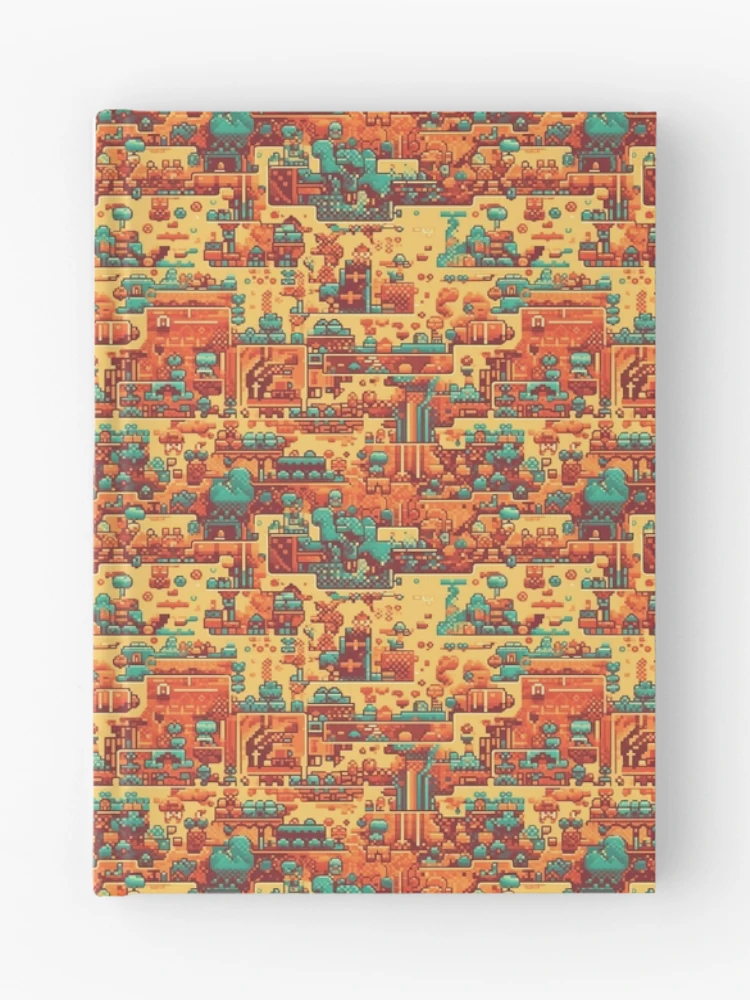 Thumbnail 1 of 3, Journal, Pixel art pattern designed and sold by PatternSummit.