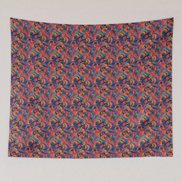Item preview, Psychedelic swirls pattern designed and sold by PatternSummit.