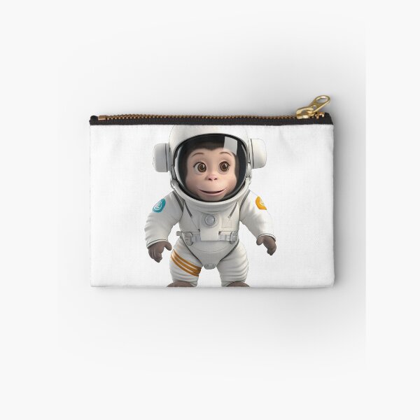 Item preview, Astronaut style cute monkey, chimpanzee isolated object 3 designed and sold by jetaiart.
