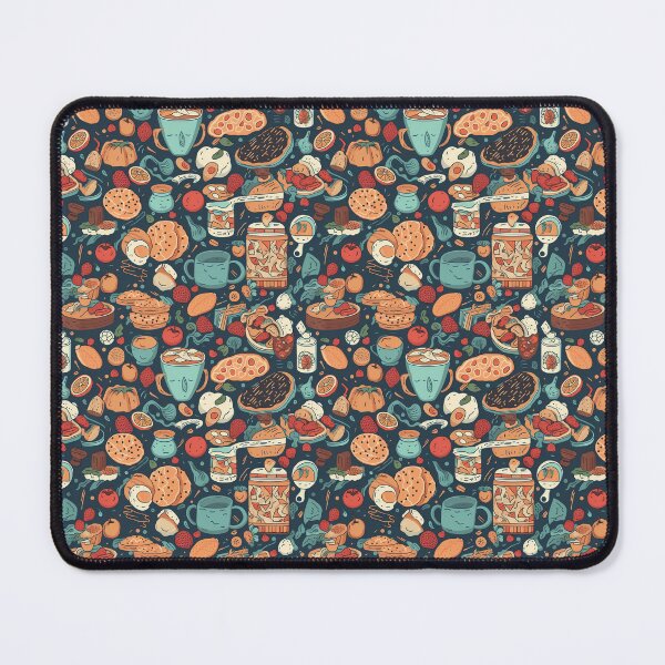 Item preview, Quirky food pattern designed and sold by PatternSummit.