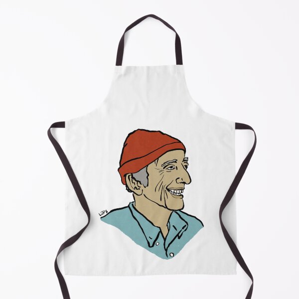 Item preview, Jacques Cousteau colour designed and sold by WhenPigsSwim.