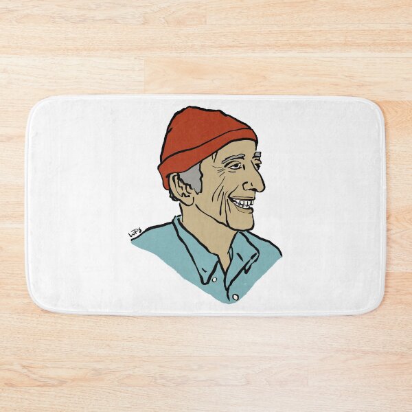 Item preview, Jacques Cousteau colour designed and sold by WhenPigsSwim.