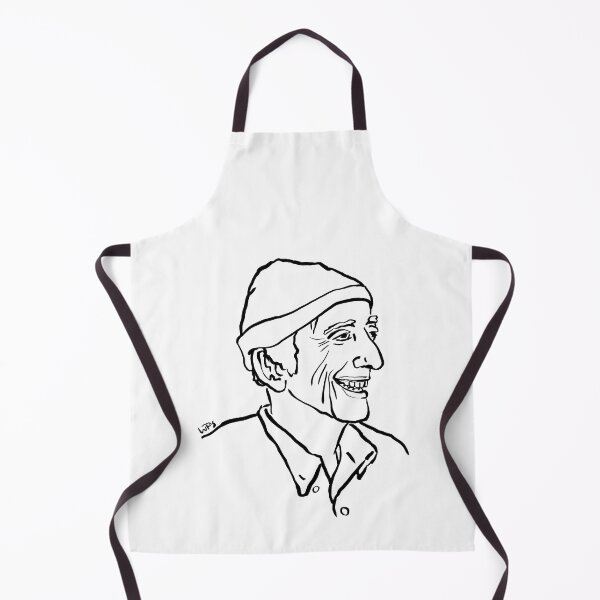 Item preview, Jacques Cousteau outline designed and sold by WhenPigsSwim.