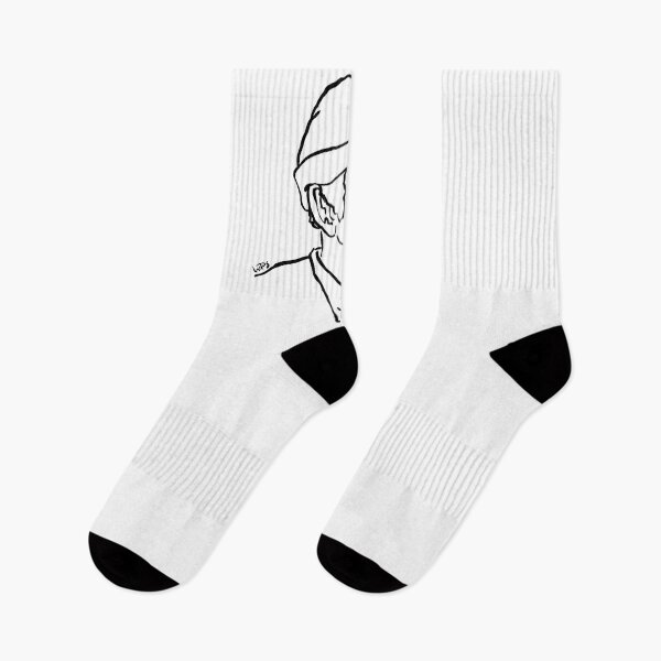 Item preview, Jacques Cousteau outline designed and sold by WhenPigsSwim.