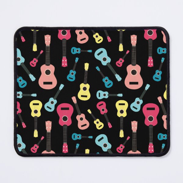 Item preview, colorful ukulele pattern designed and sold by piesdesignart.