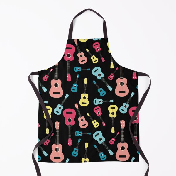 Item preview, colorful ukulele pattern designed and sold by piesdesignart.