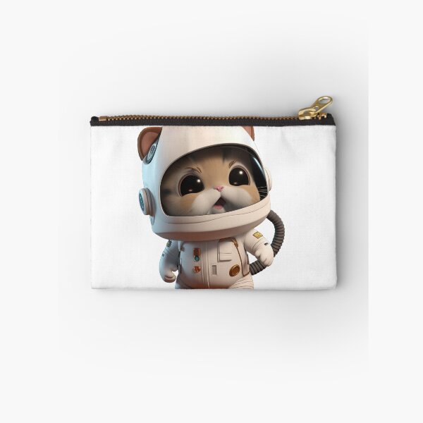 Item preview, Astronaut style cute cat, kitten isolated object 5 designed and sold by jetaiart.