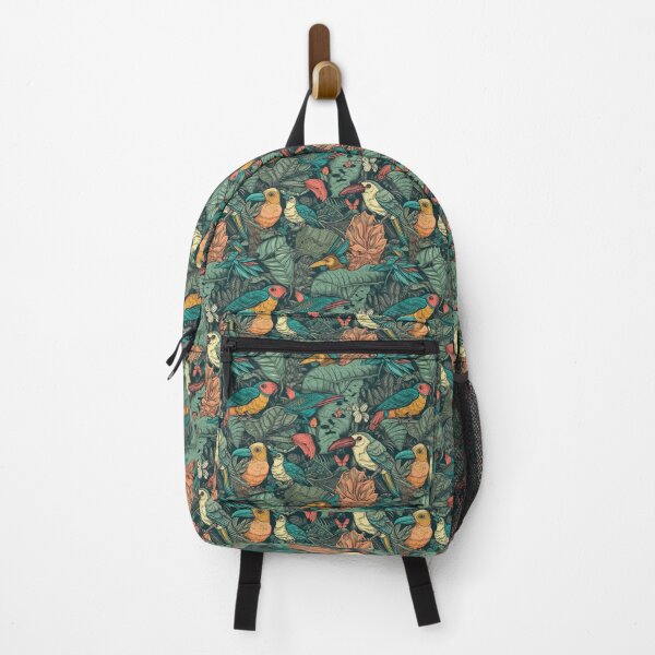 Item preview, Rainforest wildlife pattern designed and sold by PatternSummit.
