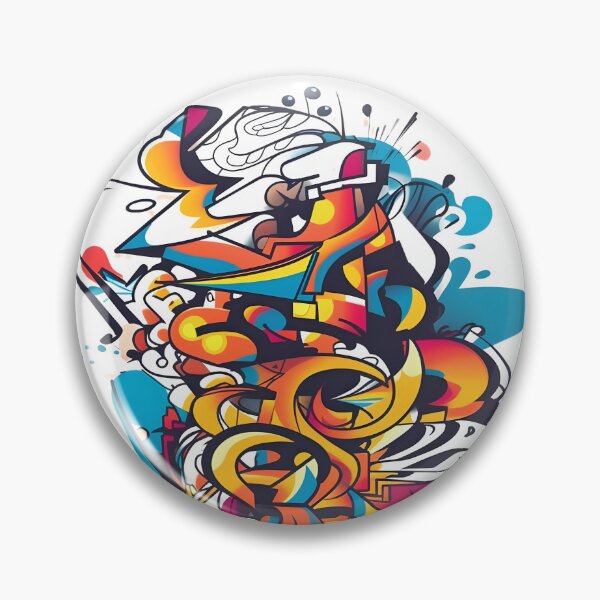 Item preview, Abstract graffiti street art designed and sold by Kenneth Heiss.