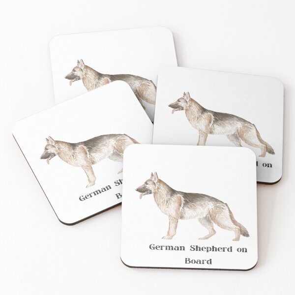 Item preview, German Shepherd on board. German Shepherd  Mummy. German shepherd mamma. designed and sold by Doggymadness.