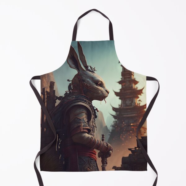 Item preview, The Year of The Rabbit 2023, Chinese Zodiac New Year 2023 - AI-Generated surrealist Art designed and sold by Flowsaiartshop.