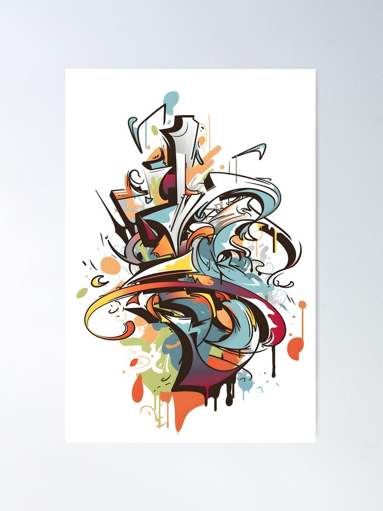ART ABSTRAIT/アープ/ポスター Abstract graffiti street art