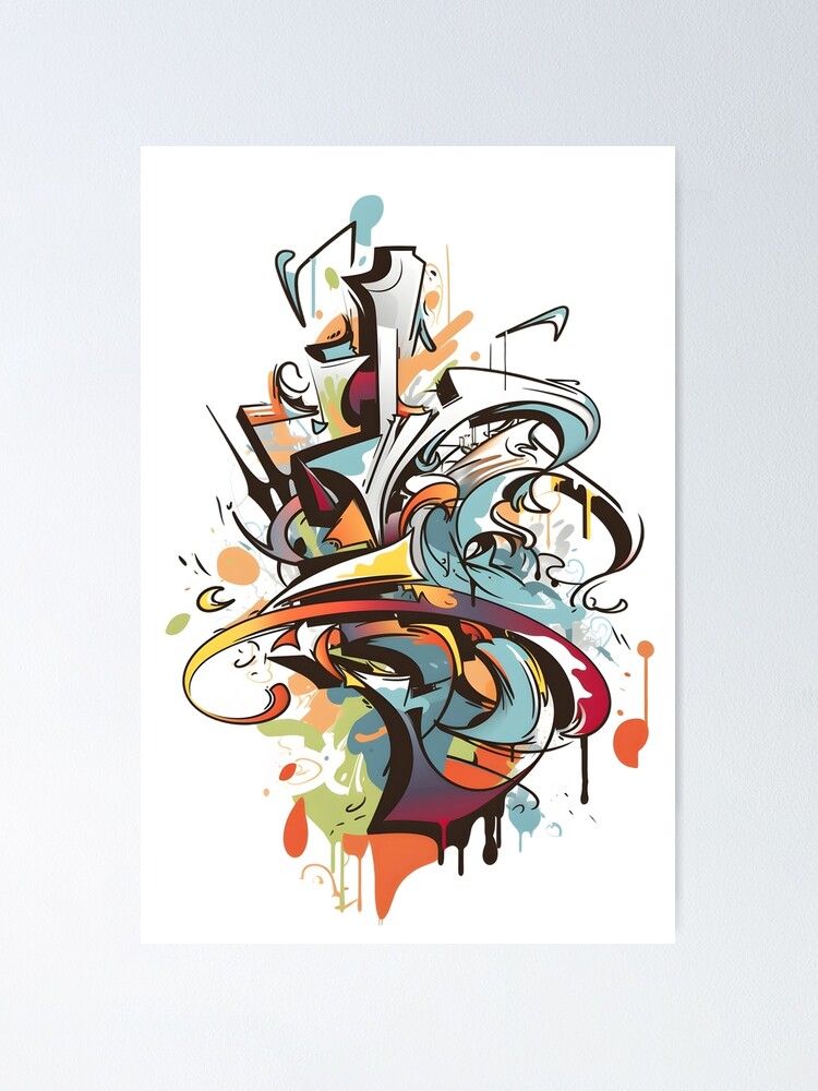 ART ABSTRAIT/アープ/ポスター Vibrant Bauhaus Art - Colorful Painting Artw - Framed Art