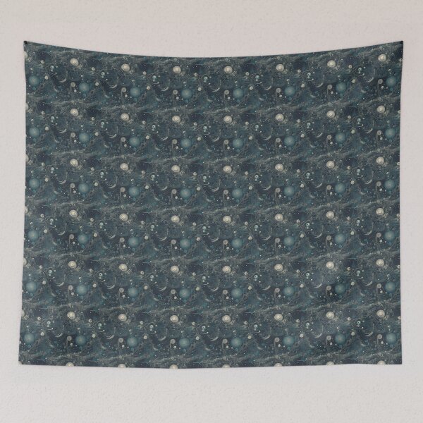 Item preview, Space and galaxies pattern designed and sold by PatternSummit.