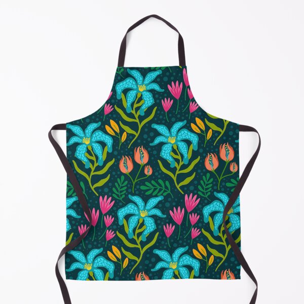 Item preview, Seamless retro floral garden designed and sold by Charmy Design.