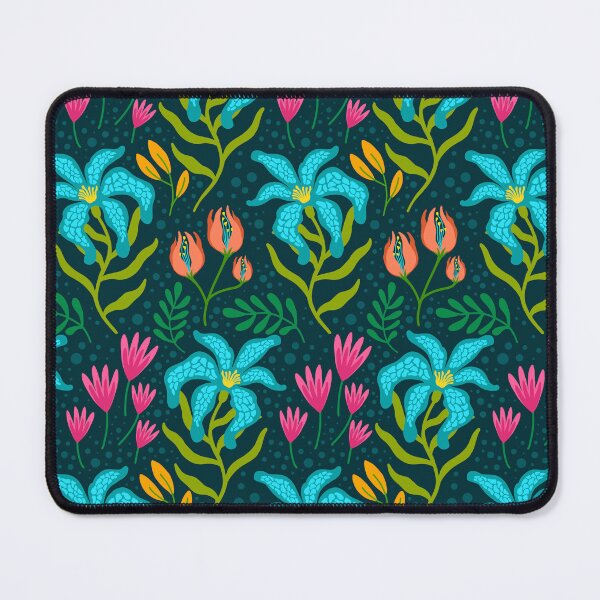 Item preview, Seamless retro floral garden designed and sold by Charmy Design.