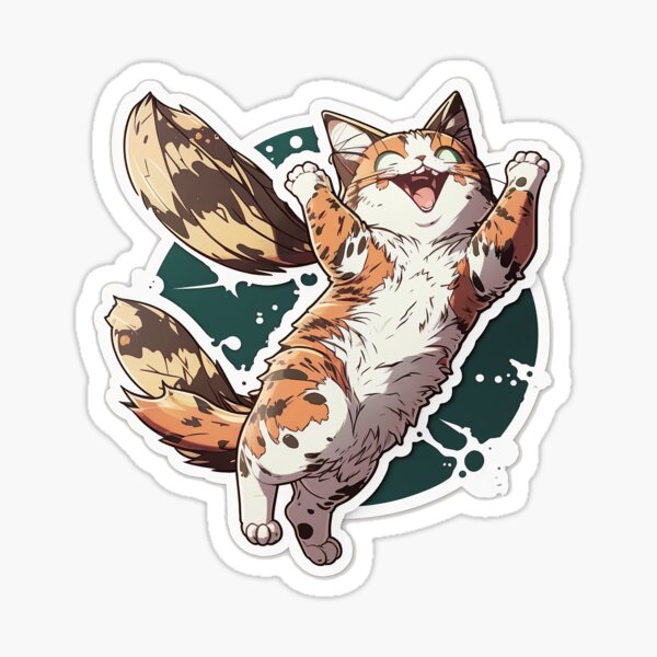 Vista previa del artículo con la obra «gatito kawaii», diseñado y vendido por ArtisanTrends.