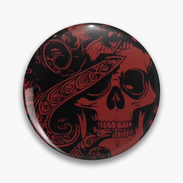 Item preview, comic style red skull designed and sold by weirdove.
