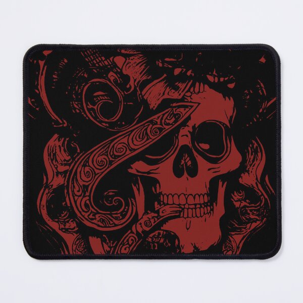 Item preview, comic style red skull designed and sold by weirdove.