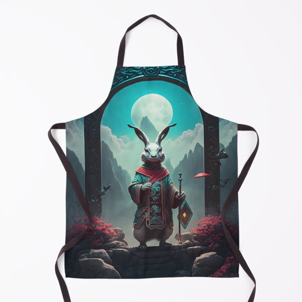 Item preview, The Year of The Rabbit 2023, Chinese Zodiac New Year 2023 - AI-Generated surrealist Art designed and sold by Flowsaiartshop.