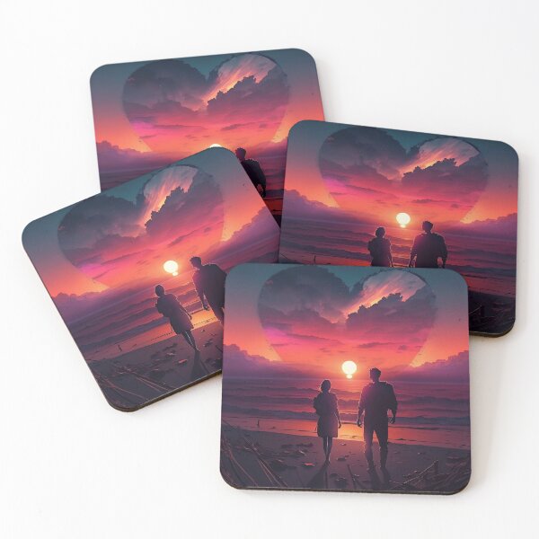 Item preview, Romantic sunset view No 15 designed and sold by SunsetFootsteps.