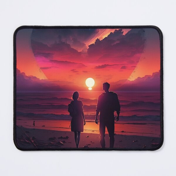 Item preview, Romantic sunset view No 15 designed and sold by SunsetFootsteps.