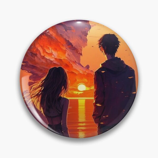 Aperçu de l'œuvre Coucher de soleil romantique No 14 créée et vendue par SunsetFootsteps.